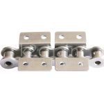 不銹鋼帶寬彎板附件滾子鏈條